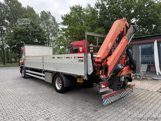 Krautuvas sumontuotas ant sunkvežimio Scania P410 4X2 Palfinger PK 13001