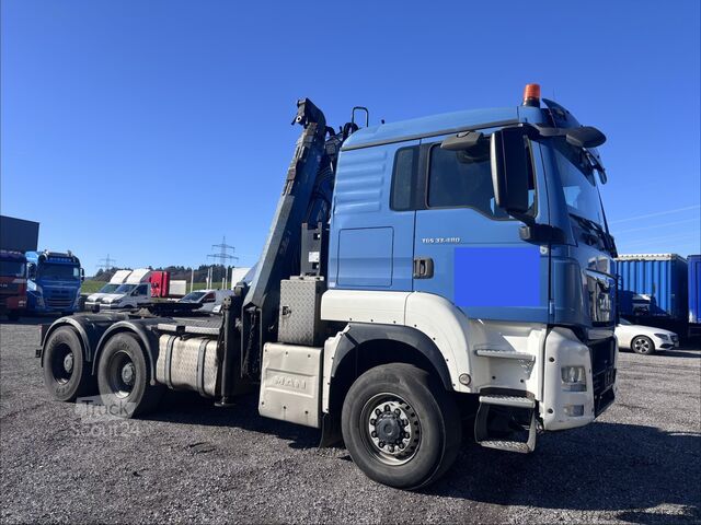 Tracțiune integrală 6x6 cu macara Penz 15Z9.50 Man 33.480 TGS 6X6 ALLRAD