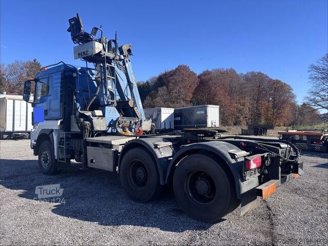 Tracțiune integrală 6x6 cu macara Penz 15Z9.50 Man 33.480 TGS 6X6 ALLRAD