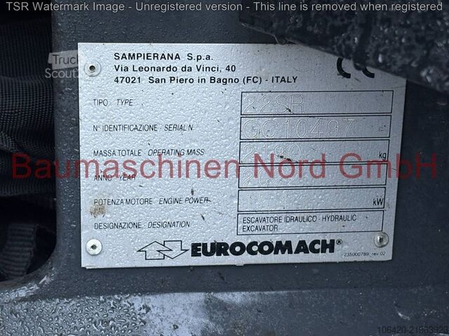 Minigraafmachine Eurocomach 22SR