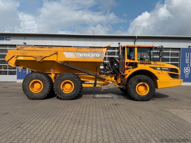 Tippbil VOLVO A25G Dumper 9.722 h Baujahr 2021
