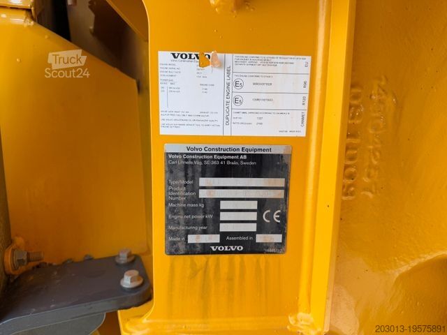 Tippbil VOLVO A25G Dumper 9.722 h Baujahr 2021