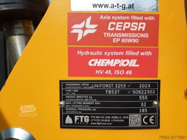 Remorque à grumes Uniforst 6.34