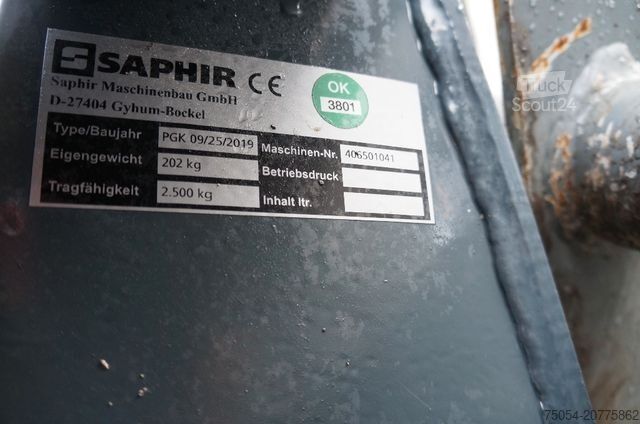 Gozdarsko vozilo SAMASZ Palettengabel mit Holzhalter