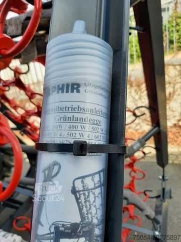 Cultivador de campo SAMASZ Grünlandegge/Wiesenschleppe Saphir 602
