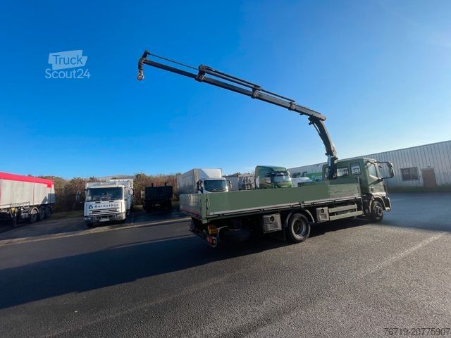 Vrachtauto met open laadbak IVECO EuroCargo 160E25 Pritsche/Kran Euro 6,1.Hand