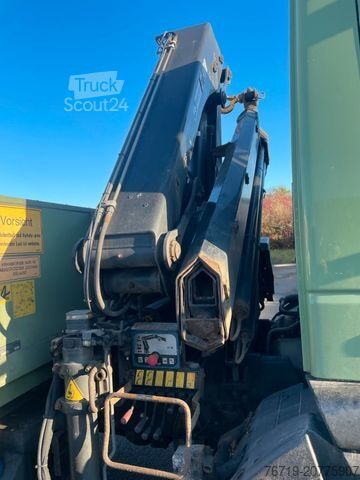 Vrachtauto met open laadbak IVECO EuroCargo 160E25 Pritsche/Kran Euro 6,1.Hand