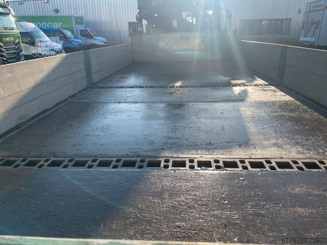 Vrachtauto met open laadbak IVECO EuroCargo 160E25 Pritsche/Kran Euro 6,1.Hand