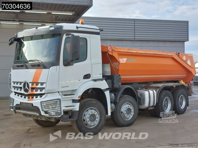 Sklápěč Mercedes Arocs 3246 8X4 15m3 tipper Steelsuspension Big-...