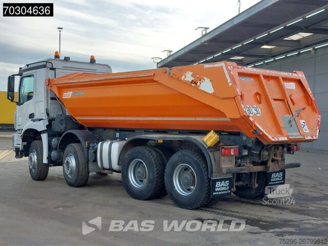 Sklápěč Mercedes Arocs 3246 8X4 15m3 tipper Steelsuspension Big-...