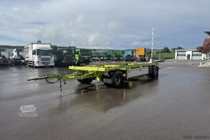 Remolque con chasis intercambiable  HAR 18.70 LS Muldenanhänger