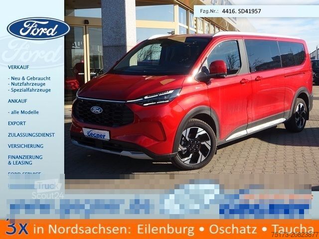 Mikroautobuss FORD Tourneo Custom Active 340L2 PHEV 360Kam Exclusiv