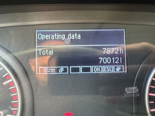 Gru montata su autocarro MAN TGS 18.360 4x4 Kipper Kran PALFINGER Winterd.