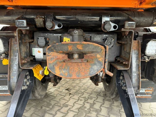 Gru montata su autocarro MAN TGS 18.360 4x4 Kipper Kran PALFINGER Winterd.