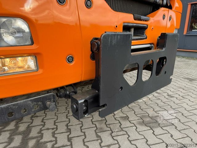 Gru montata su autocarro MAN TGS 18.360 4x4 Kipper Kran PALFINGER Winterd.