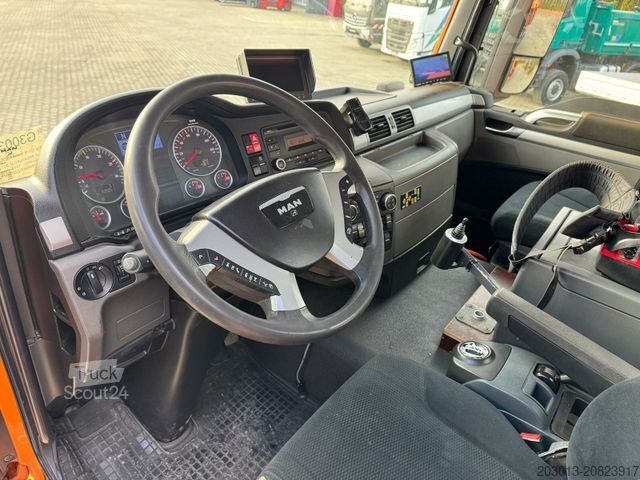 Autocarro ribaltabile MAN TGS 18.360 4x4 Kipper Kran PALFINGER Winterd.