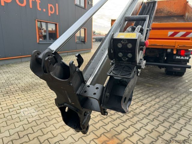 Autocarro ribaltabile MAN TGS 18.360 4x4 Kipper Kran PALFINGER Winterd.