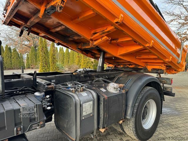 Autocarro ribaltabile MAN TGS 18.360 4x4 Kipper Kran PALFINGER Winterd.