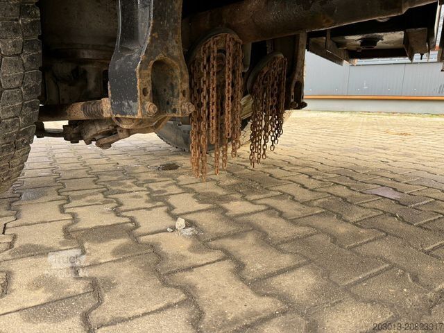 Autocarro ribaltabile MAN TGS 18.360 4x4 Kipper Kran PALFINGER Winterd.