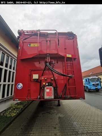 Návěs s pohyblivou podlahou LEGRAS Schubboden FMA hydraulisches Verdeck ecotop, hyd