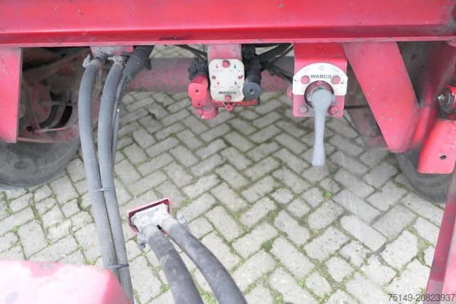 Reboque aberto Wilken A18-4-3, Baustoff, SAF, Luftfederung