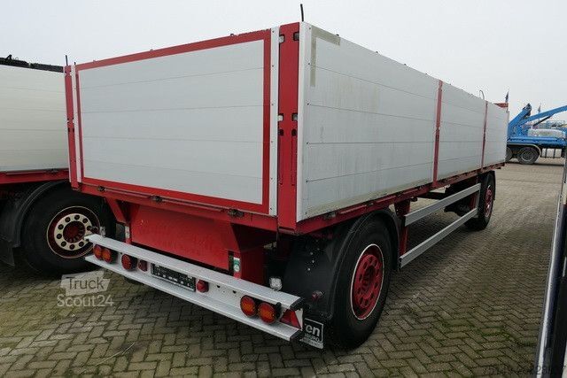 Reboque aberto Wilken A18-4-3, Baustoff, SAF, Luftfederung