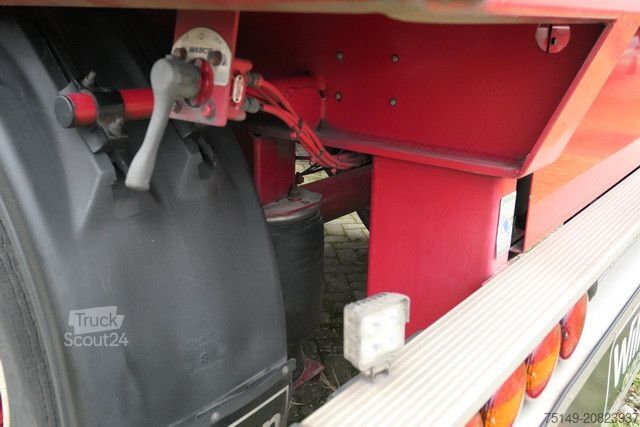 Reboque aberto Wilken A18-4-3, Baustoff, SAF, Luftfederung