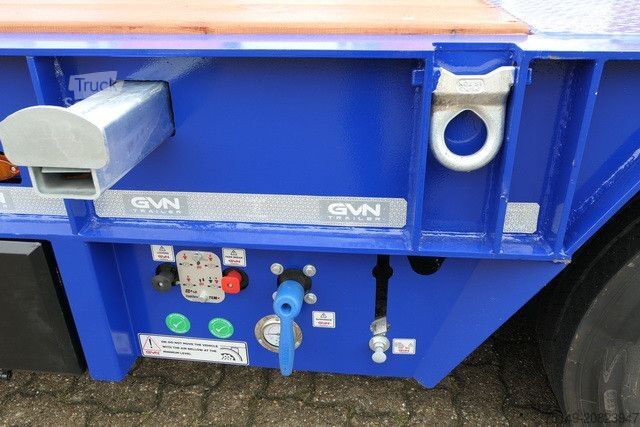 Låglastarsläpvagn GVN 3GVN, Verbreiterbar, Hydr. Rampen, Gelenkt