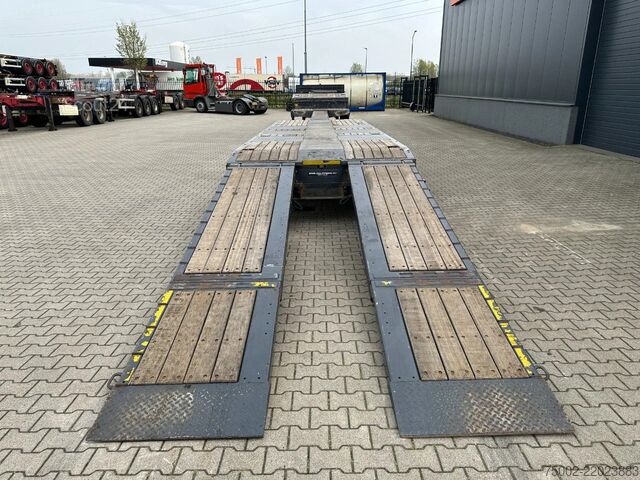 Rimorchio della piattaforma KAESSBOHRER Lowbed  / 6.00m extendable / hydraulic ramps  /...