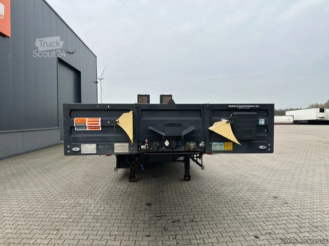 Rimorchio della piattaforma KAESSBOHRER Lowbed  / 6.00m extendable / hydraulic ramps  /...