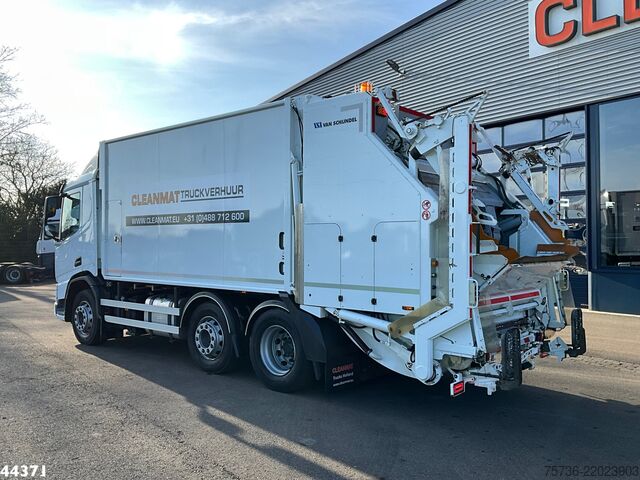 Veículo de recolha de resíduos DAF FAG XD 340 Euro 6 Geesink/Van Schijndel 20m³