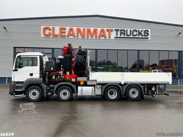 Žeriavové vozidlo Man TGS 35.430 Euro 6 Fassi 135 Tonmeter laadkraan ...