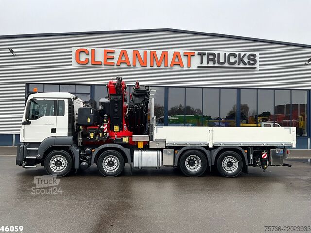Žeriavové vozidlo Man TGS 35.430 Euro 6 Fassi 135 Tonmeter laadkraan ...