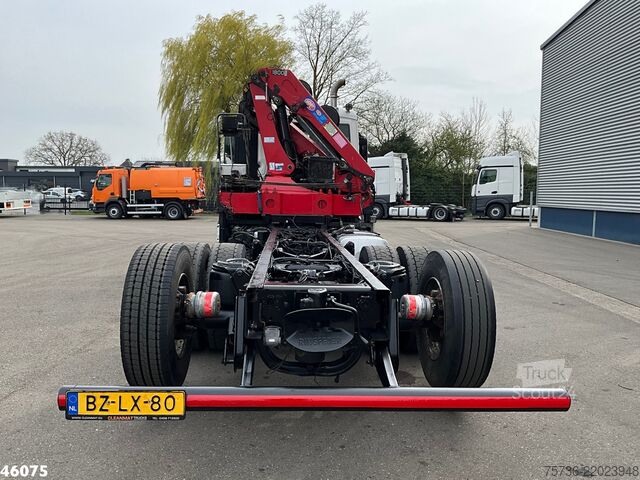 Chassis met cabine Man TGS 26.320 HMF 18 Tonmeter laadkraan