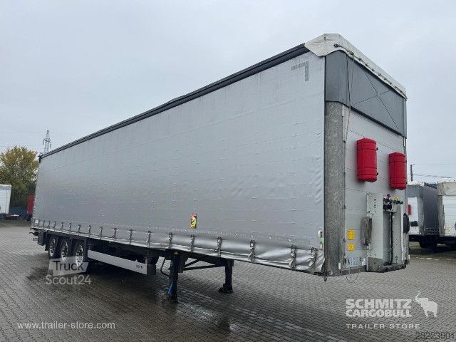 Åben sættevogn med presenning Schmitz Cargobull Curtainsider Mega