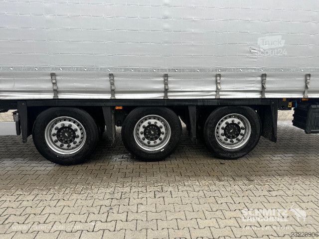 Åben sættevogn med presenning Schmitz Cargobull Curtainsider Mega
