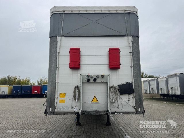 Åben sættevogn med presenning Schmitz Cargobull Curtainsider Mega