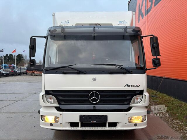 Box body Mercedes-Benz Atego 1223 4x2 BOX HEATING / BOX L=7582 mm