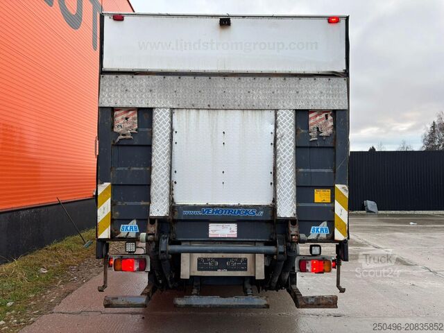 Box body Mercedes-Benz Atego 1223 4x2 BOX HEATING / BOX L=7582 mm