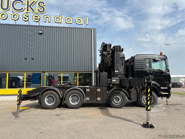Tracteur standard MAN TGA 41.430 + HIAB 800 E-6 JIB 170 X-5 +JIB + WI...