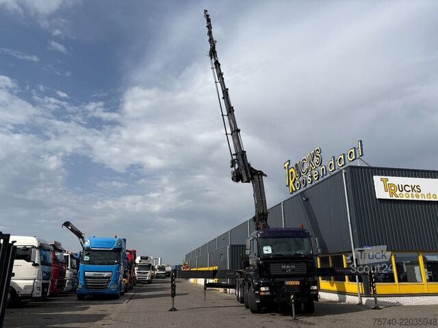 Tracteur standard MAN TGA 41.430 + HIAB 800 E-6 JIB 170 X-5 +JIB + WI...