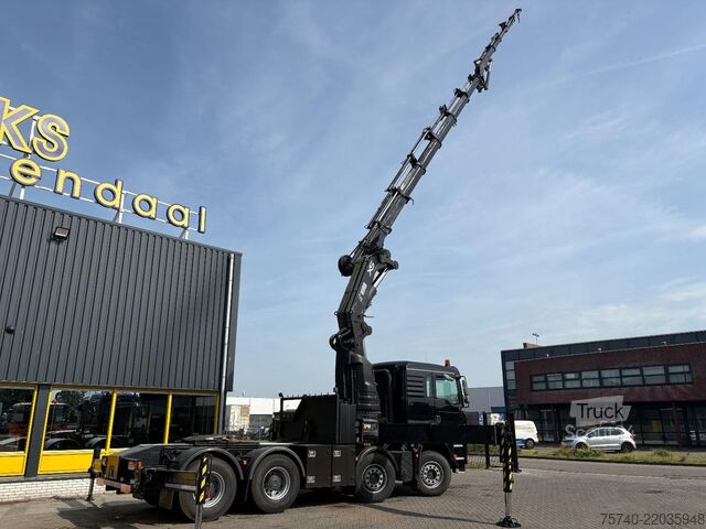 Tracteur standard MAN TGA 41.430 + HIAB 800 E-6 JIB 170 X-5 +JIB + WI...