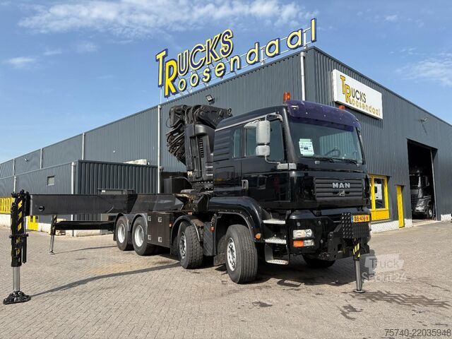 Standard-SZM MAN TGA 41.430 + HIAB 800 E-6 JIB 170 X-5 +JIB + WI...