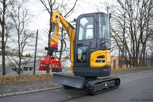 Mini ekskavatör  2T Minibagger Yanmar Diesel inkl Sortiergreifer