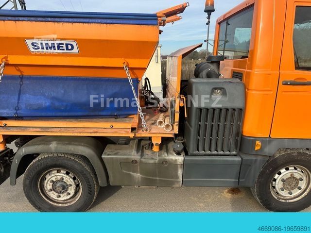 Fourgon benne basculante MULTICAR M30 Winterdienst komplett Ausrüstung