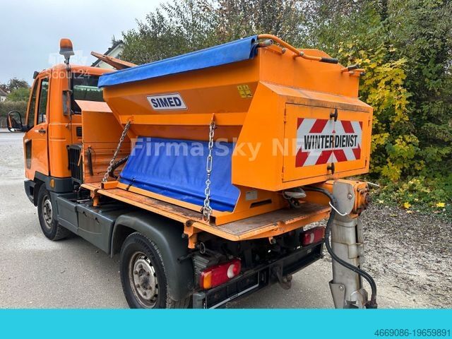 Fourgon benne basculante MULTICAR M30 Winterdienst komplett Ausrüstung