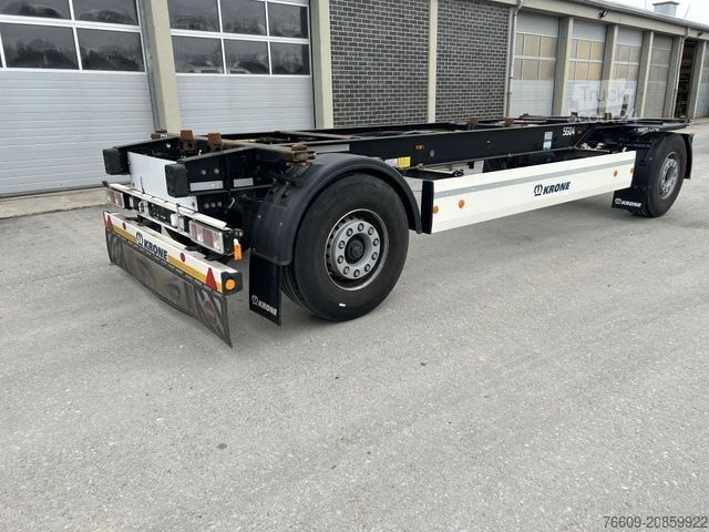Swap chassis trailer KRONE 2 Achswechselfahrgestell, Typ: AZW 18 eL3B9