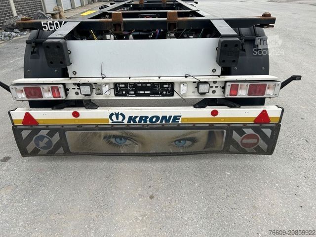 Swap chassis trailer KRONE 2 Achswechselfahrgestell, Typ: AZW 18 eL3B9