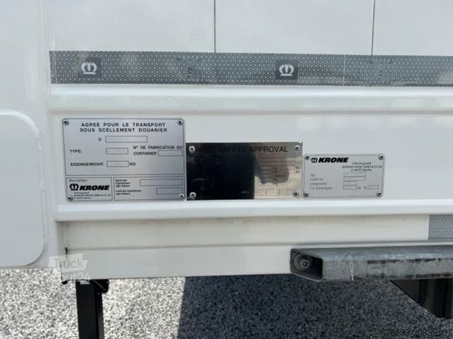 Swap body trailer KRONE Heck Alu.- Rolltor