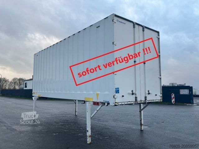 Swap body trailer KRONE Wechselbrücke Koffer